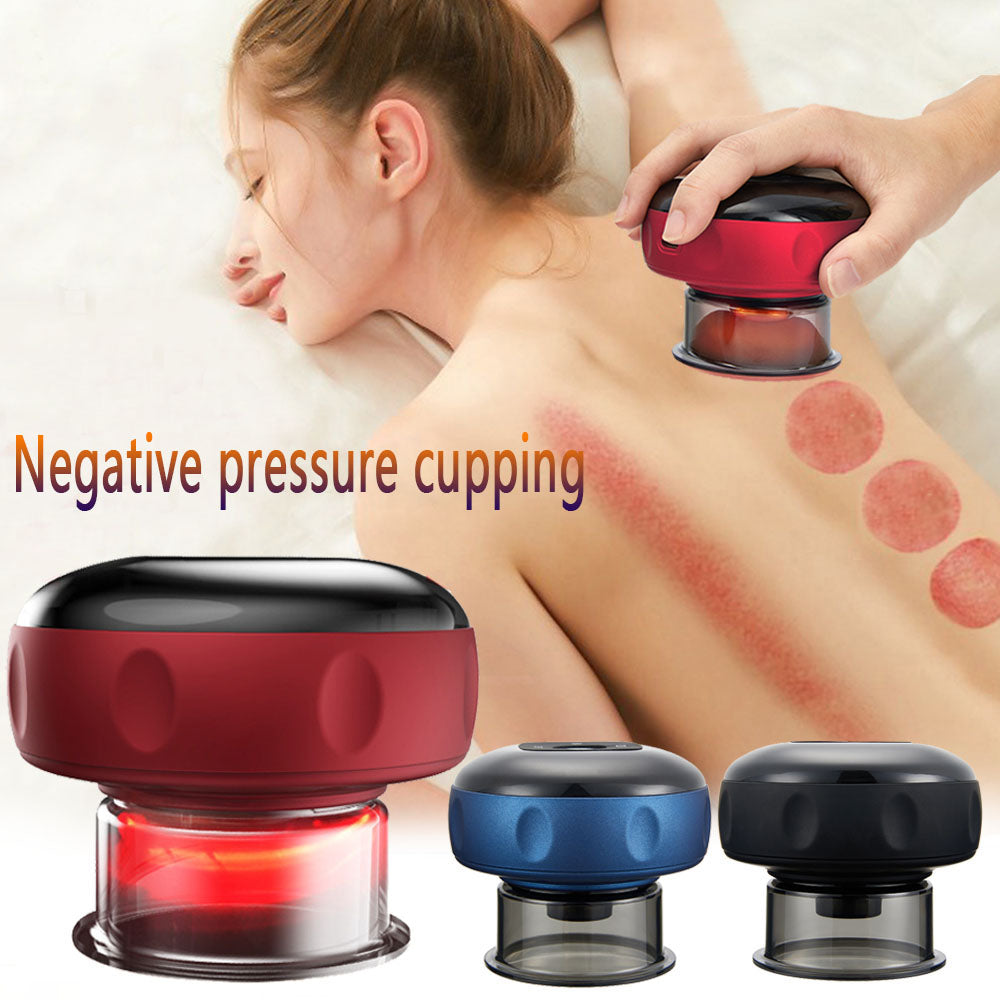 Electric Vacuum Cupping Massage Body Cups Anti-Cellulite Therapy Massager For Body Electric Guasha Scraping Fat Burning Slimming - SANDO 