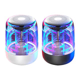 Portable Speakers Bluetooth Column Wireless Bluetooth Speaker Powerful Bass Radio with Variable Color LED Light - SANDO 