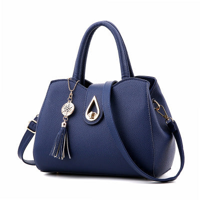 SMOOZA Famous Designer Brand Luxury Women Handbag Tassel Women Bag Top-Handle Bags Fashion Women Messenger Shoulder Bags - SANDO 