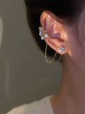 Butterfly Tassel Ear Cuff Without Piercing - SANDO 