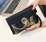 Clutch bag dinner bag snake pattern clutch - SANDO 