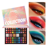 66 Color Eyeshadow Palette Professional Eye Shadow Matte Shimmer Makeup Palette Highly Pigmented Long Lasting Waterproof Eye Shadow - SANDO 