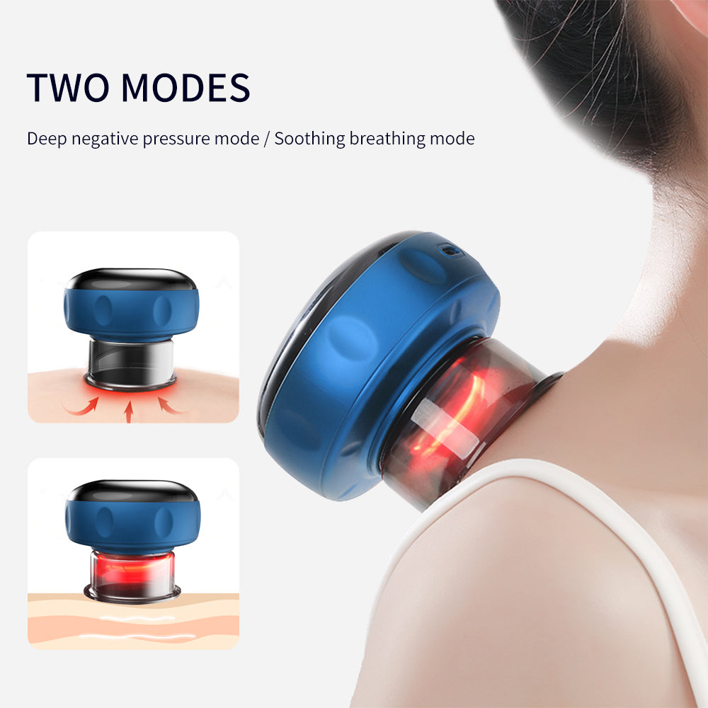 Electric Vacuum Cupping Massage Body Cups Anti-Cellulite Therapy Massager For Body Electric Guasha Scraping Fat Burning Slimming - SANDO 