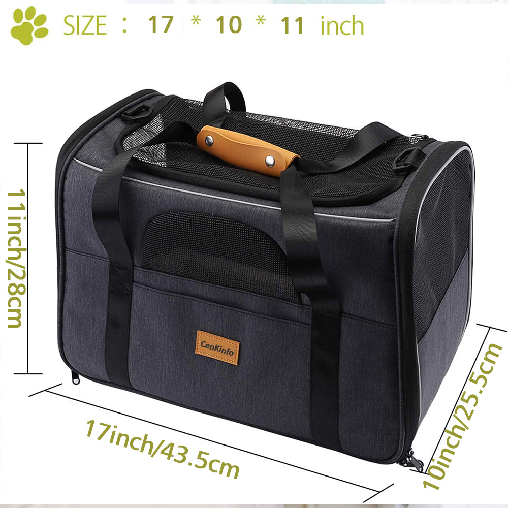 Cat Carrier Soft Dog Carrier Foldable Portable Bag Pet - SANDO 