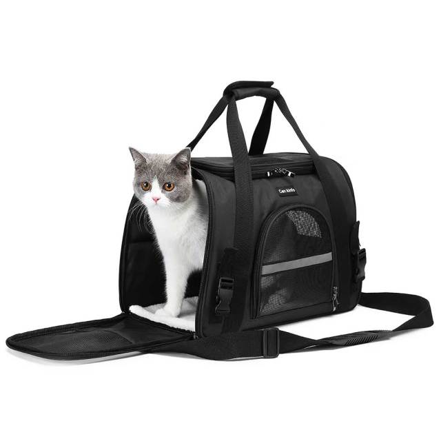 Cat Carrier Soft Dog Carrier Foldable Portable Bag Pet - SANDO 